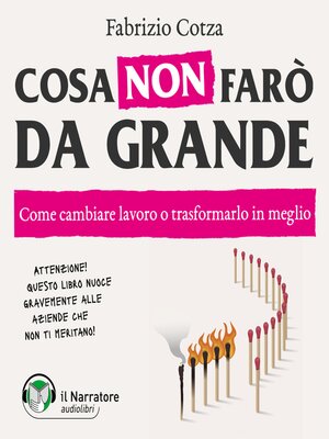 cover image of Cosa non farò da grande